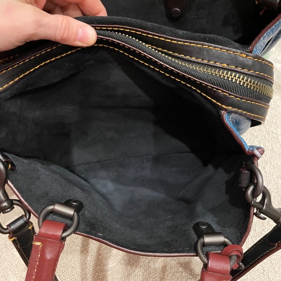 !!!SOLD!!! COACH x NASA 1941 Space Patches Rogue Purse Tote Blue Cosmic - Picture 12 of 16